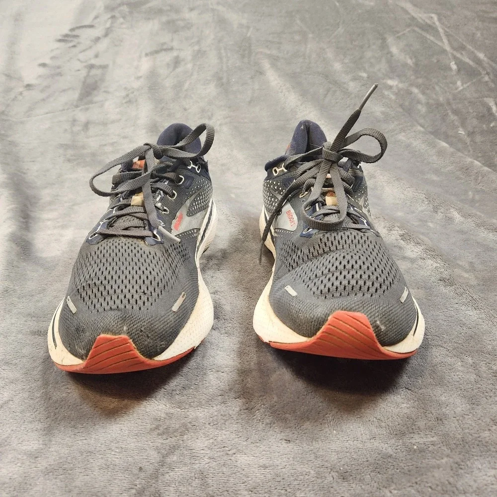 Brooks Shoes Mens 9.5 Wide 2E Black Adrenaline GTS 22 Running Sneaker